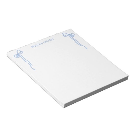 Bow Note Pad Notitieblok (Schuin)