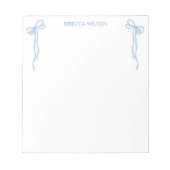 Bow Note Pad Notitieblok (Voorkant)