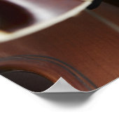 Bow op Violin Poster (Hoek)