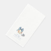 Bow Pacifier Baseball Sport Boy Baby Shower Servet (Hoek)