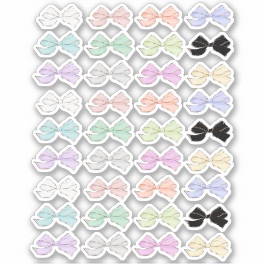 Bow Planner-Stickers Sticker (Voorkant)