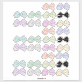 Bow Planner-Stickers Sticker (Vel)