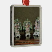 Bow porcelain-cijfers, 1761 metalen ornament (Rechts)