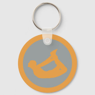 Bow Pose Yoga Sleutelhanger