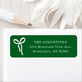 Bow Return Address Label (Insitu)