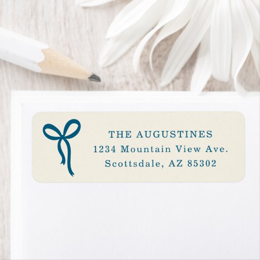 Bow Return Address Label (Insitu)