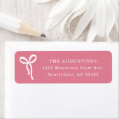 Bow Return Address Label (Insitu)