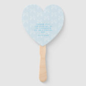 Bow Ribbon is een jongen Handwaaier (Achterkant)