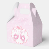 Bow Ribbon is een meisje Bedankdoosjes (Voorkant)