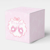 Bow Ribbon is een meisje Bedankdoosjes (Voorkant Zijde)