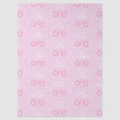 Bow Ribbon is een meisje roze Tissuepapier (Voorkant)