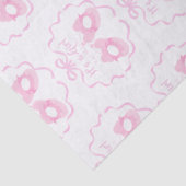 Bow Ribbon is een wit meisje Tissuepapier (Detail)