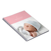 Bow & Scallops Journal - Bubblegum Notitieboek (Rechterzijde)