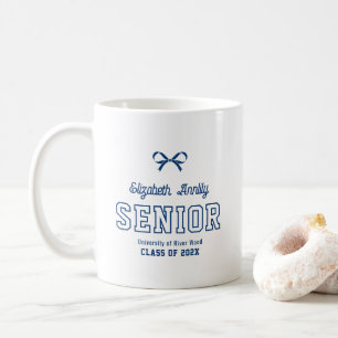 Bow Senior Custom Jaar Script Graduate College Koffiemok