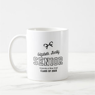 Bow Senior Custom Jaar Script Graduate College Koffiemok