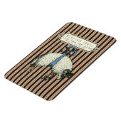  Bow Sheep™ Collectie - Birth Info / Magneet (Linkerzijde)