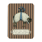  Bow Sheep Collectie™ - Birth Info / Magneet (Verticaal)