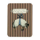  Bow Sheep™ Collectie - Birth Info / Magneet (Verticaal)