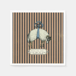  Bow Sheep™ Collectie - Birth Info / Servet