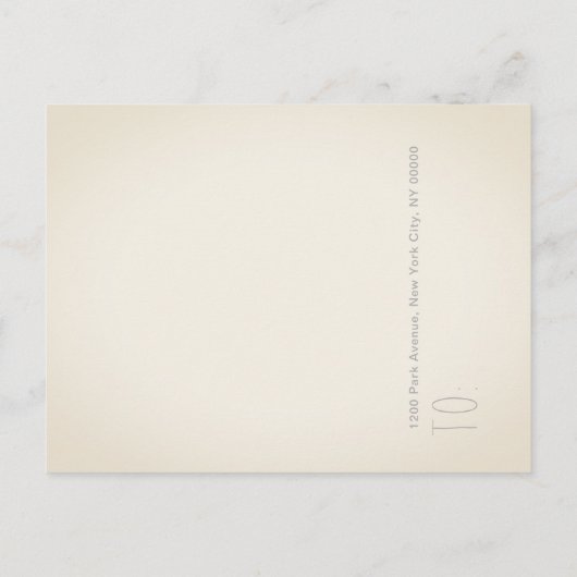 Bow Sheep™ Collectie - Briefkaart (Achterkant)