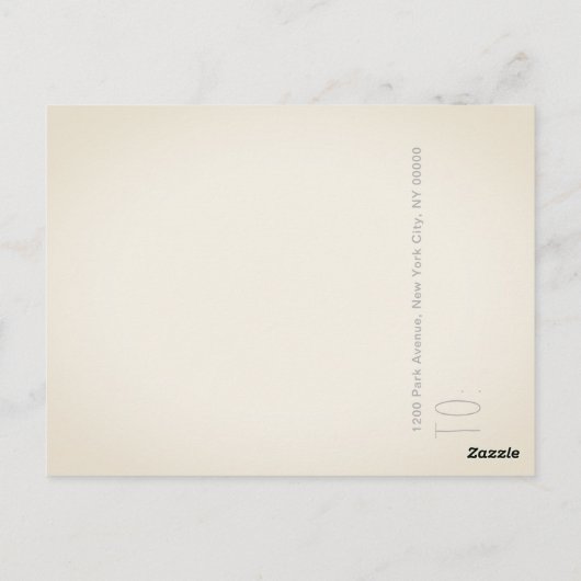  Bow Sheep™ Collectie - Briefkaart (Achterkant)