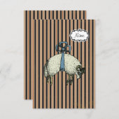  BOW Sheep™ DESIGNER OPTIES ~ Uitnodigingen (Voorkant / Achterkant)