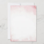 Bow She'll Be Here Soon Sea Shell Cute Baby Shower Kaart (Achterkant)