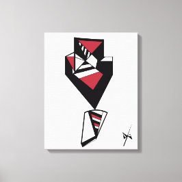 Bow Stropdas Affair Canvas Afdruk