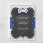 Bow Stropdas Baby shower bedankt je notities met g (Voorkant)