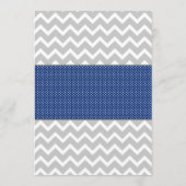 Bow Stropdas Baby shower bedankt je notities met g (Achterkant)