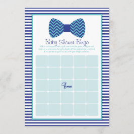 Bow Stropdas Baby shower Bingo Kaarten
