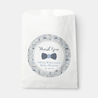 Bow Stropdas Baby shower Favor Bag Bedankzakje
