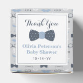 Bow Stropdas Baby shower Favor Box Bedankdoosjes (Bovenkant)