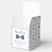 Bow Stropdas Baby shower Favor Box Bedankdoosjes (Geopend)