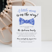 Bow Stropdas Baby shower per post lange afstand Kaart