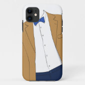 Bow Stropdas iPhone 5 Hoesje (Achterkant)