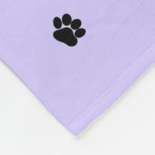 Bow Stropdas kat fleece deken (Hoek)