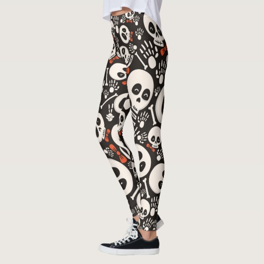 Bow Stropdas schedel legging (Links)