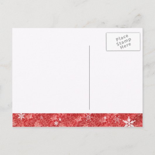 Bow stropdas Sneeuwman Kinder Winter Verjaardagsfe Uitnodiging Briefkaart (Achterkant)