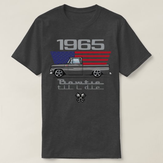 Bow Stropdas Til I Die1 T-shirt (Design voorkant)