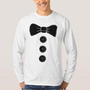 Bow stropdas tuxedo Funny Mannen T-shirts