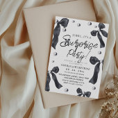  Bow Surprise 30th Birthday Party  Kaart