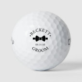 Bow Tie Groom Golfballen (Voorkant)