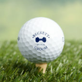 Bow Tie Groom Golfballen (Insitu Shirt)