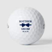 Bow Tie Groom Golfballen (Voorkant)