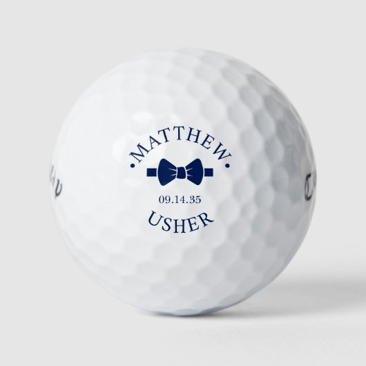  Bow Tie Usher Golfballen (Voorkant)