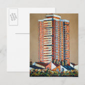 Bow Tower Briefkaart (Voorkant / Achterkant)