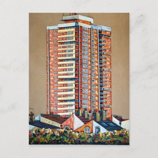 Bow Tower Briefkaart (Voorkant)
