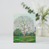 Bow Tree Winter Briefkaart (Staand voorkant)