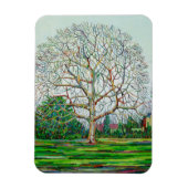 Bow Tree Winter Magneet (Verticaal)
